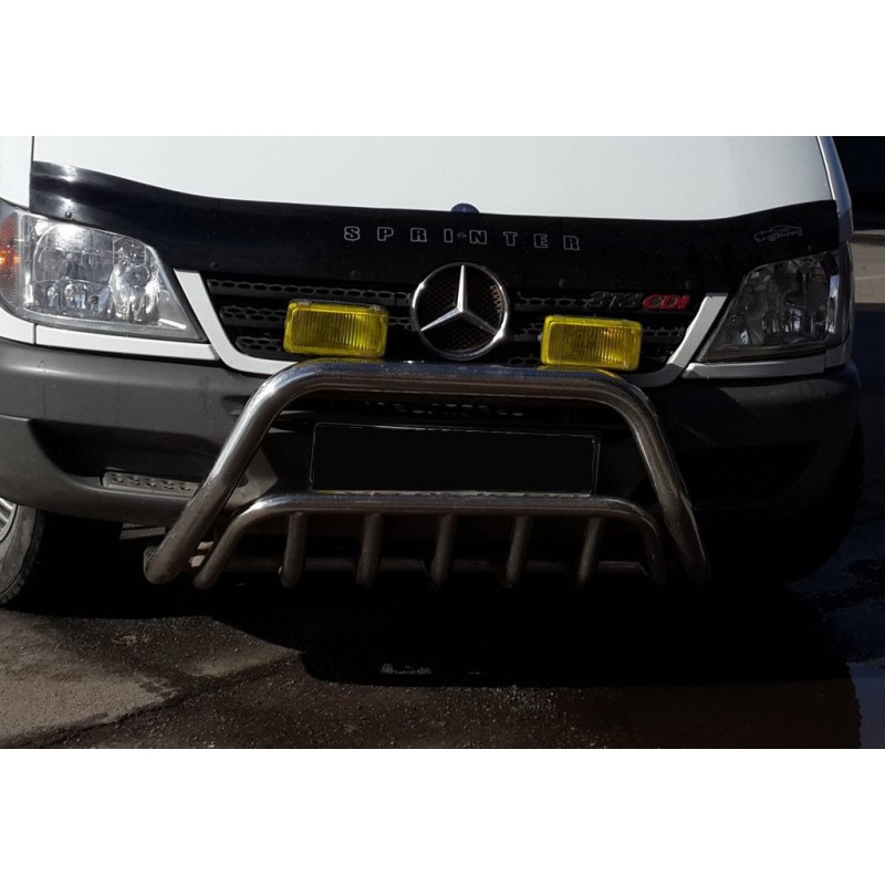 Кенгурятник WT002 (нерж.) для Mercedes Sprinter W901/902/903/904/905 1995-2006 рр
