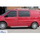 Бокові пороги X5-тип (2 шт., алюм.) для Mercedes Vito W638 1996-2003 рр