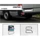 Накладки на рефлекторы (2 шт, нерж.) для Volkswagen Crafter 2006-2016 гг