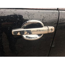 Накладки на ручки (4 шт, нерж) Carmos - Турецкая сталь для Mercedes E-сlass W210 1995-2002 гг