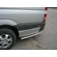 Бічні труби за заднім колесом (2 шт., нерж) ExtraLong база, 60мм для Mercedes Sprinter W907/W910 2018- рр