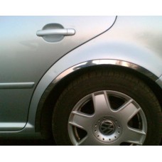 Накладки на арки (4 шт, нерж) для Volkswagen Bora 1998-2004 рр