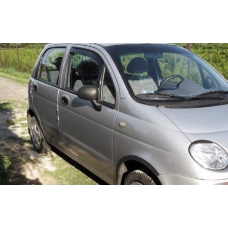 Накладки на арки (4 шт, чорні) для Daewoo Matiz 1998-2008 рр