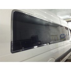 Повне окантування скла (нерж.) для Volkswagen Crafter 2006-2016 рр