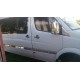Молдинги на дверь (нерж.) Длинная база. Carmos - Турецкая сталь для Mercedes Sprinter W906 2006-2018 гг