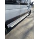 Боковые пороги DOT-Line (2 шт., алюм.) Средняя база для Mercedes Sprinter W906 2006-2018 гг