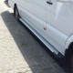 Боковые пороги Allmond Grey (2 шт., алюм.) Long/ExtraLong для Mercedes Sprinter W906 2006-2018 гг
