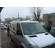 Рейлинги Shark (черные ножки) для Mercedes Sprinter W906 2006-2018 гг