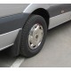 Ковпаки з нержавійки ОЕМ (1-катковий, 4 шт) для Volkswagen Crafter 2006-2016 рр