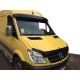 Козырек на лобовое стекло на раме V1 (черный глянец, 5мм) для Mercedes Sprinter W906 2006-2018 гг