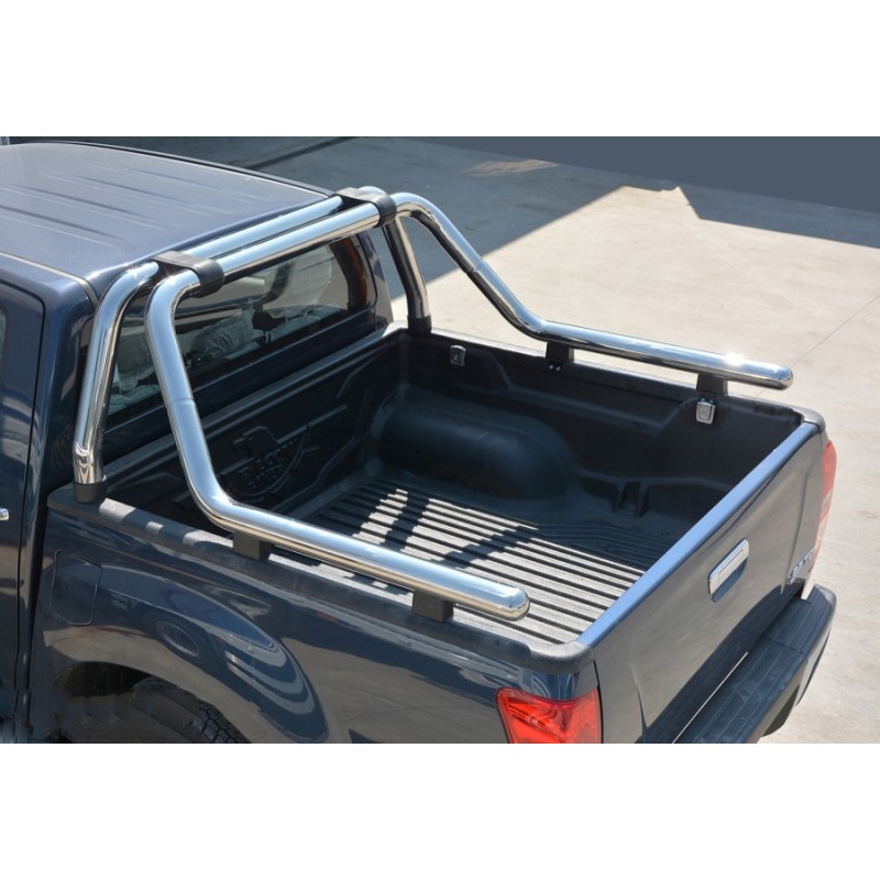 Дуга на кузов (нержавійка) 60мм для Isuzu D-Max 2011-2019 рр