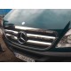 Накладки на решетку (2006-2013, нерж) Carmos - Турецкая сталь для Mercedes Sprinter W906