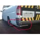 Задні куточки AK-SO (нерж.) Довга база для Mercedes Sprinter W901/902/903/904/905 1995-2006 рр