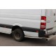 Бічні труби за заднім колесом (2 шт., нерж) ExtraLong, 60мм для Volkswagen Crafter 2006-2016 рр