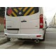 Накладка на задний бампер V1 (под покраску) для Mercedes Sprinter W906 2006-2018 гг