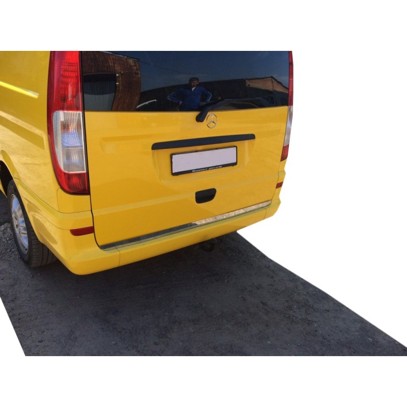 Кант на крышку багажника (нерж) для Mercedes Vito W639 2004-2014 гг