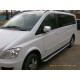 Боковые пороги Tayga V2 (2 шт, алюм.) Короткая (short) и Средняя (long) для Mercedes Vito W639 2004-2014 гг
