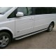 Бокові пороги Альянс (2 шт., алюм) Коротка/Середня бази для Mercedes Viano 2004-2014 рр