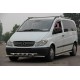 Губа нижняя Shark ST015 (нерж) для Mercedes Viano 2004-2014 гг