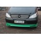 Накладка на бампер BRB V1 (під фарбування) 2004-2010 рік для Mercedes Vito W639 рр