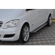 Бокові пороги Line (2 шт., Алюм.) Довга (ExtraLong) для Mercedes Vito W639 2004-2014 рр