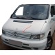 Полоска на решетку (пластик) Черный мат для Mercedes Vito W638 1996-2003 гг