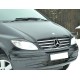 Накладка на решітку 2004-2010 (нерж) Carmos - Турецька сталь для Mercedes Vito W639 рр