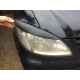 Вії прямі (2004-2010, 2 шт, пластик) Чорний мат для Mercedes Vito W639 рр
