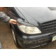 Вії прямі (2004-2010, 2 шт, пластик) Чорний мат для Mercedes Vito W639 рр