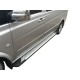 Бокові пороги Allmond Grey (2 шт., алюм.) Коротка (short) і Середня (long) для Mercedes Vito W639 2004-2014 рр