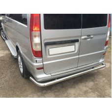 Задня дуга AK005 (нерж.) для Mercedes Vito W639 2004-2014 рр