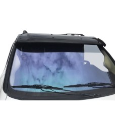 Козирьок на лобове скло (чорний глянець, 5мм) для Mercedes Vito W638 1996-2003 рр