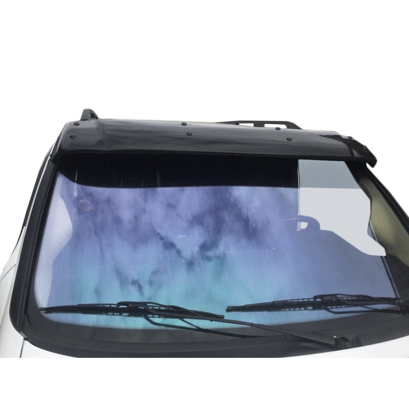 Козирьок на лобове скло (чорний глянець, 5мм) для Mercedes Vito W638 1996-2003 рр