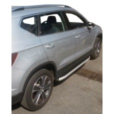 Бокові пороги Fullmond (2 шт., алюм.) для Seat Ateca