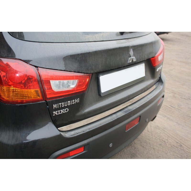 Кромка багажника (нерж.) Carmos - Турецька сталь для Mitsubishi ASX 2010-2023 рр