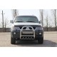 Кенгурятник QT007 (нерж) для Mitsubishi Pajero Sport 1996-2007 рр