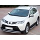Бокові пороги BlackLine (2 шт, алюміній) для Toyota Rav 4 2013-2018 рр