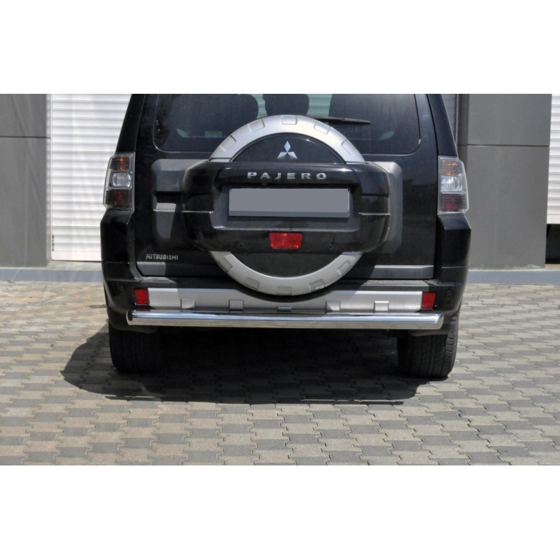 Задняя дуга AK002 (нерж.) для Mitsubishi Pajero Wagon IV