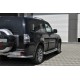 Задняя дуга AK003 (нерж.) для Mitsubishi Pajero Wagon IV