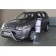 Кенгурятник WT002 (нерж.) для Mitsubishi Outlander 2012-2021 рр