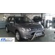Кенгурятник WT002 (нерж.) для Mitsubishi Outlander 2012-2021 рр