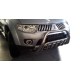 Передняя защита WT002 (нерж.) для Mitsubishi Pajero Sport 2008-2015 гг