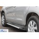 Бокові пороги X5-тип (2 шт., алюм.) для Citroen C-4 Aircross