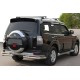 Задняя дуга AK003 Двойной (нерж.) для Mitsubishi Pajero Wagon IV