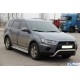 Кенгурятник WT007 (нерж.) для Mitsubishi Outlander 2006-2012рр