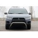 Кенгурятник WT007 (нерж.) для Mitsubishi Outlander 2006-2012рр