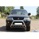 Кенгурятник WT003 (нерж) для Mitsubishi Pajero Sport 1996-2007 гг