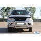 Кенгурятник WT022 (нерж) для Mitsubishi Pajero Sport 1996-2007 гг
