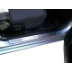 Накладки на пороги OmsaLine (4 шт, нерж) для Mitsubishi Lancer 9 2004-2008 рр
