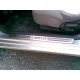 Накладки на пороги OmsaLine (4 шт, нерж) для Mitsubishi Lancer 9 2004-2008 рр
